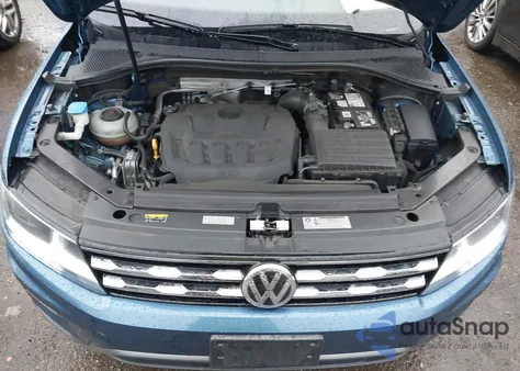 2019 Volkswagen Tiguan Se/Sel/Sel R-Line Jet-Black/Sel R-Line from USA, damaged, VIN 3VV3B7AX9KM152520